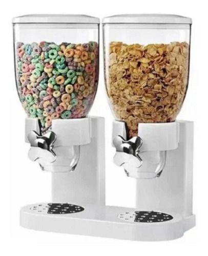 Dispensador Hermético De Cereales A Granel Dispensador Hogar Color Negro-2