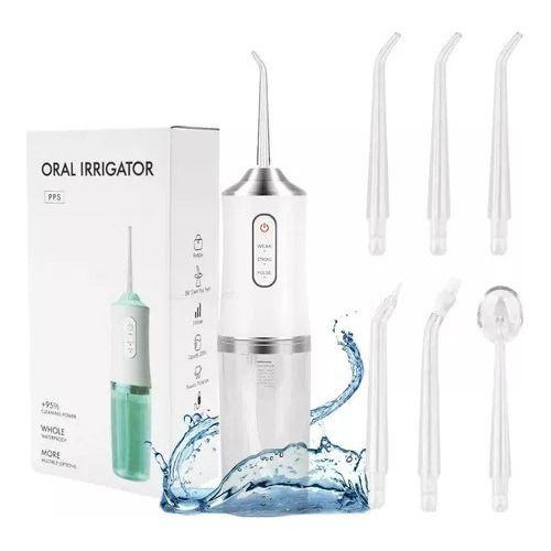 Irrigador Bucal Portátil Recargable Para Higiene Dental-2