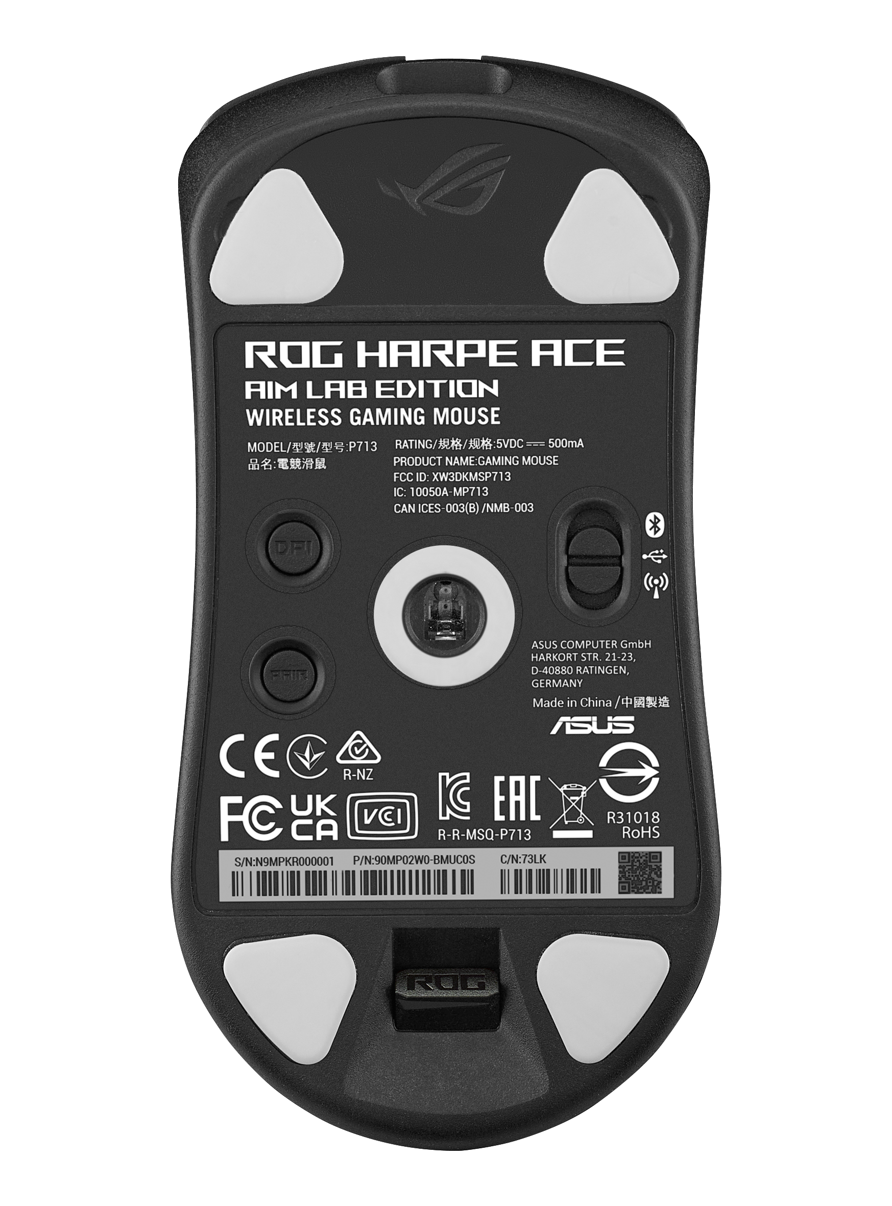 Mouse Gamer Rog Harpe Ace Aim Lab Edition-2