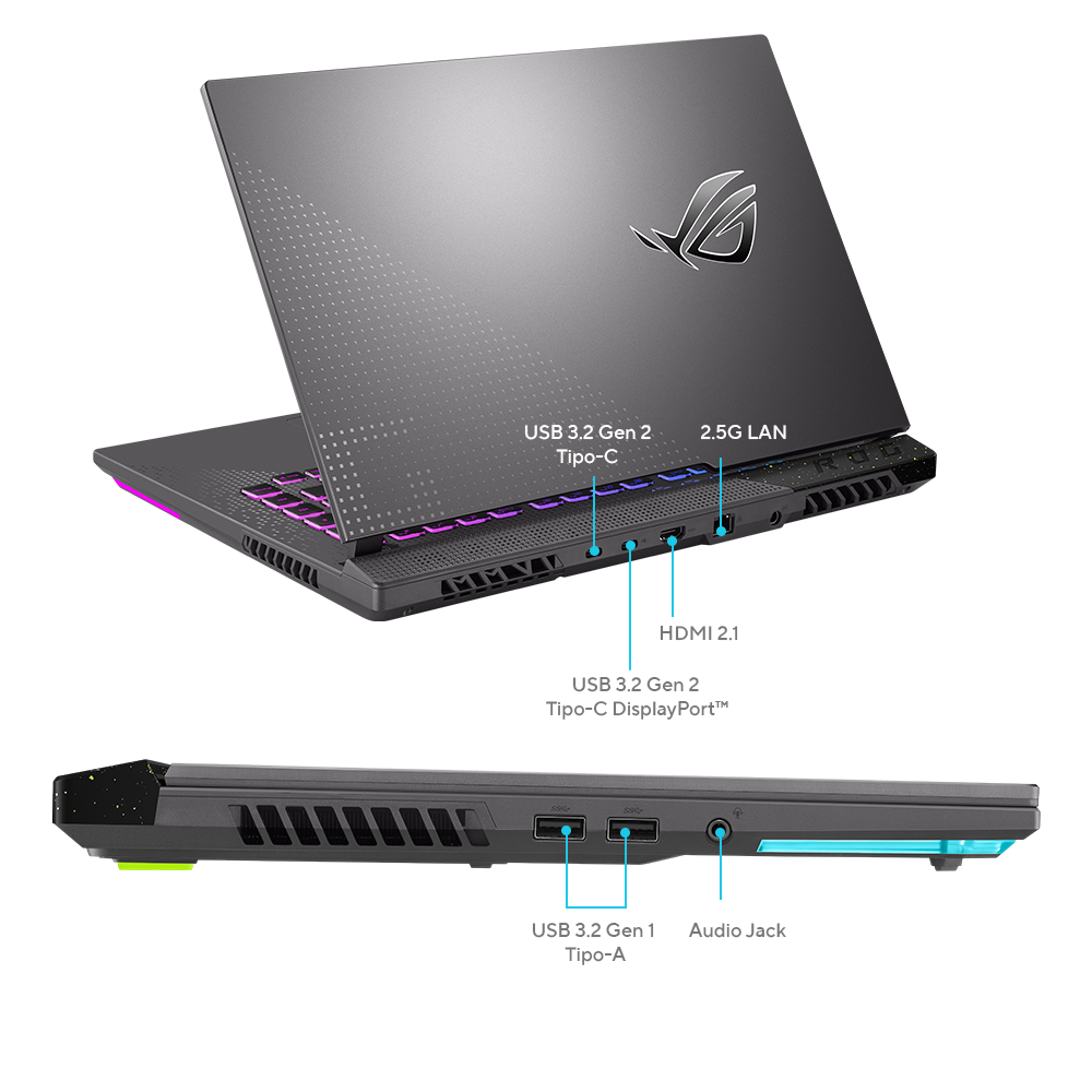Notebook ROG Strix G15 Amd Ryzen7 16gb 512gb Ssd 15.6'-2