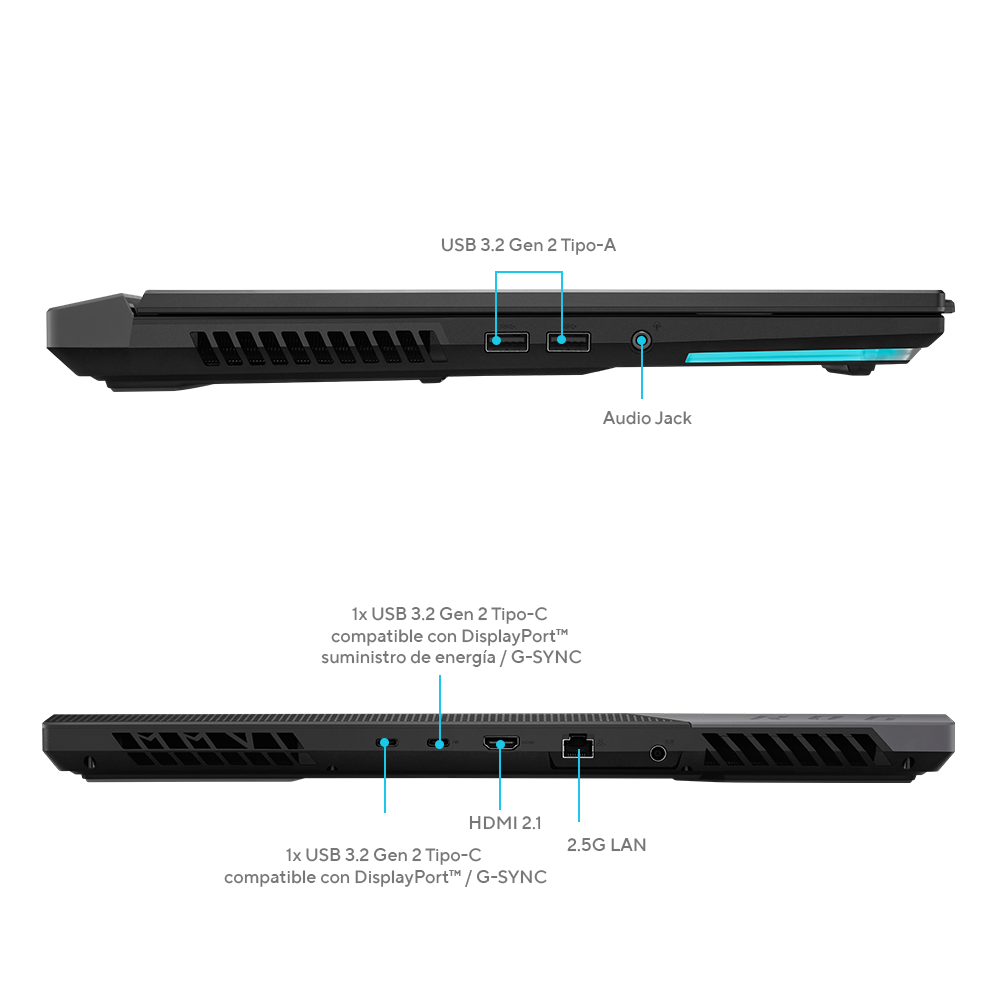 Notebook ROG Strix SCAR 17 X3D Amd Ryzen9 32gb 2tb Ssd 17.3'-2