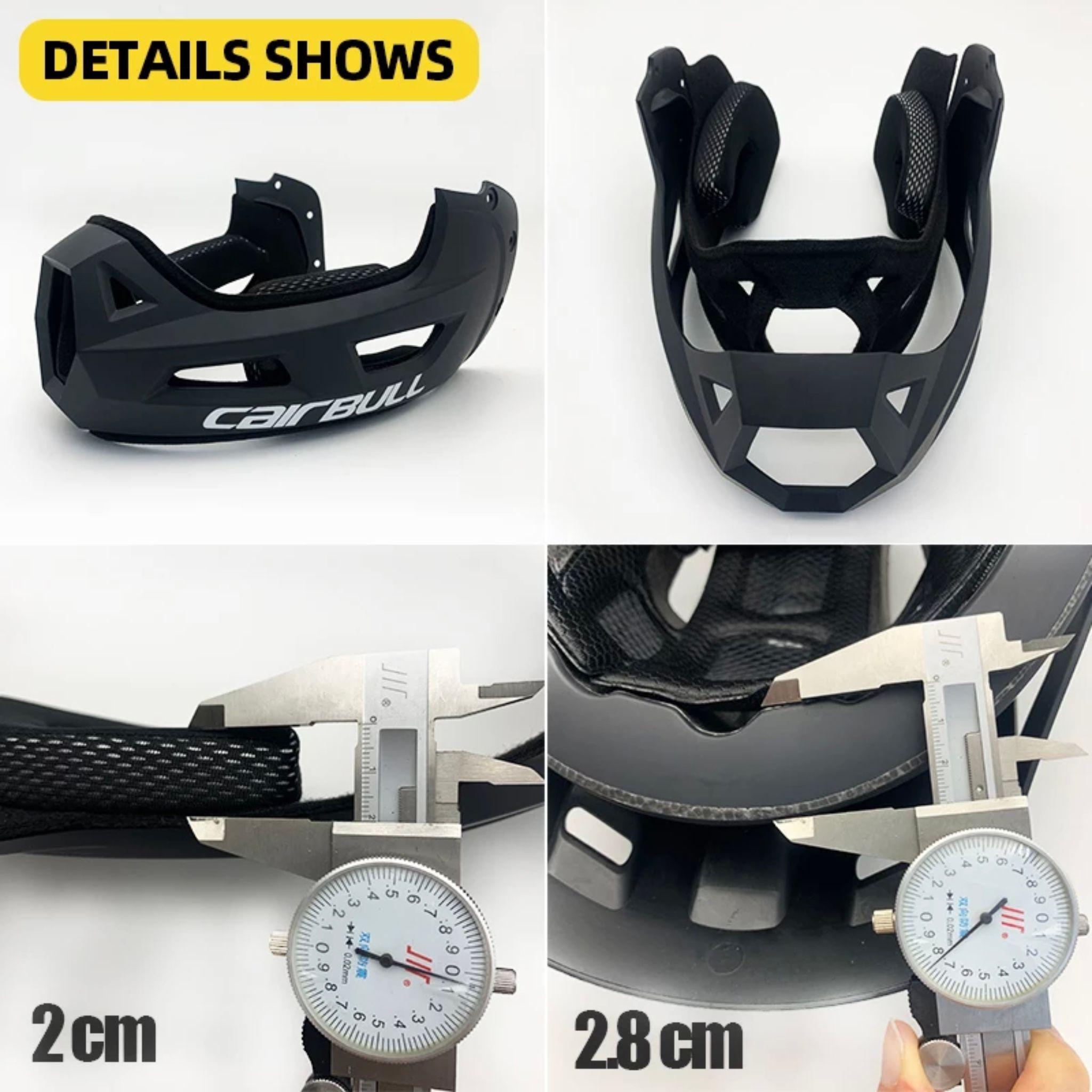 Casco integral bicicleta mtb cairbull discovery-3