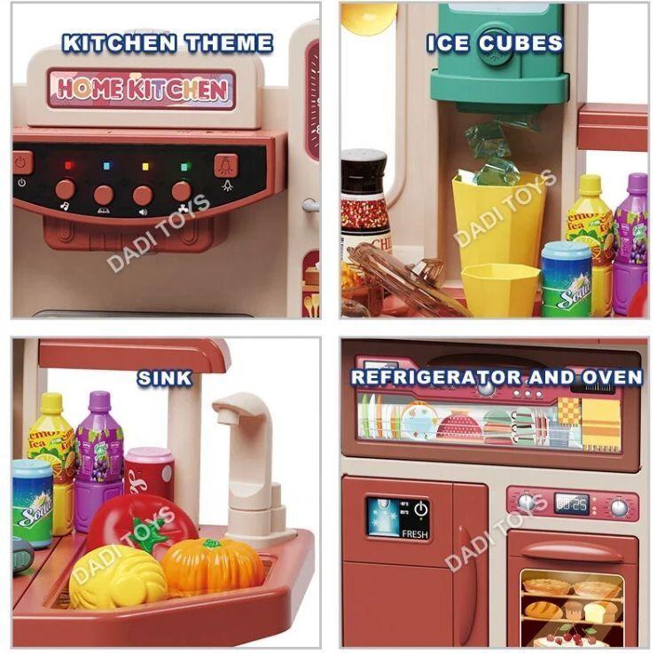 COCINA DE JUGUETE 110 CMS ALTO, 88 PIEZAS-2