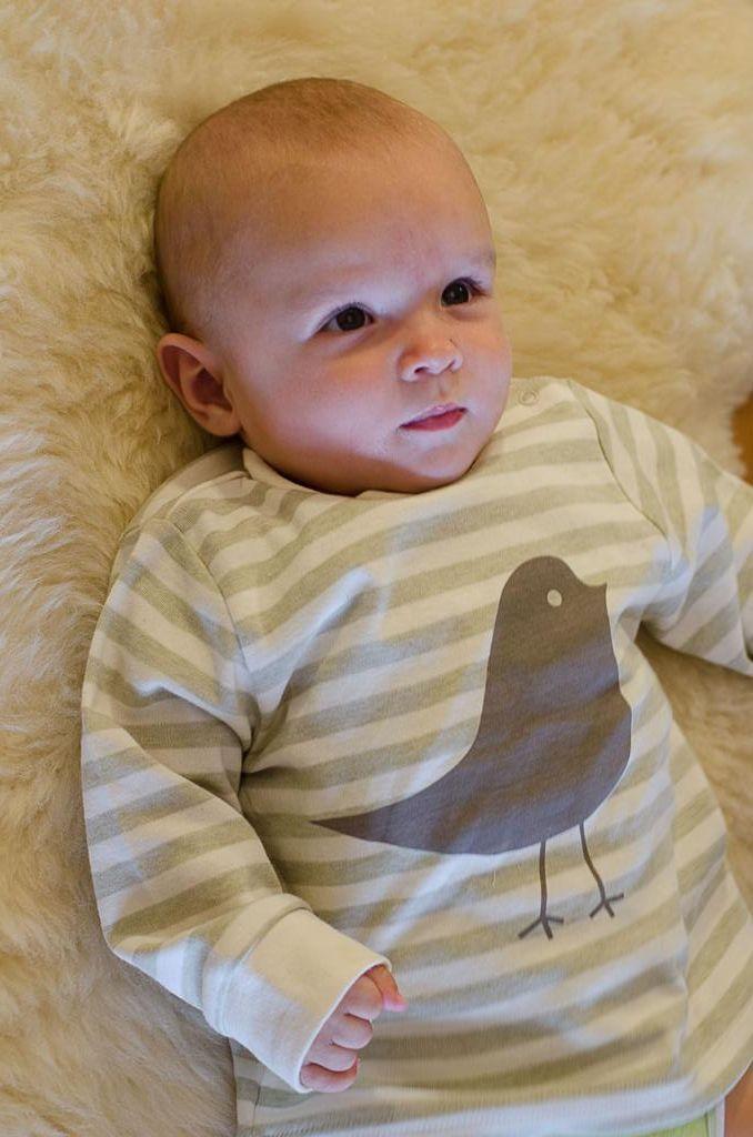 Polera Infantil Algodón Orgánico 100% Suave-2