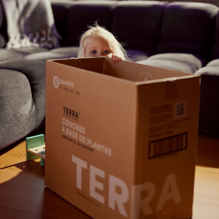 Pañales Terra Biodegradables Caja Talla XG 128 uns-6
