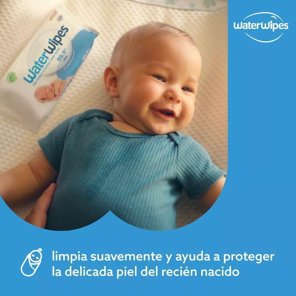 Toallitas Húmedas WaterWipes Caja 540  unidades, 9 paquetes x 60. -2