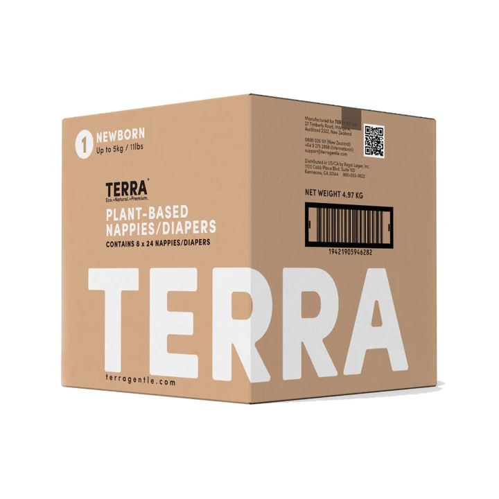 Pañales Terra Biodegradables Caja Talla RN 192 uns-4