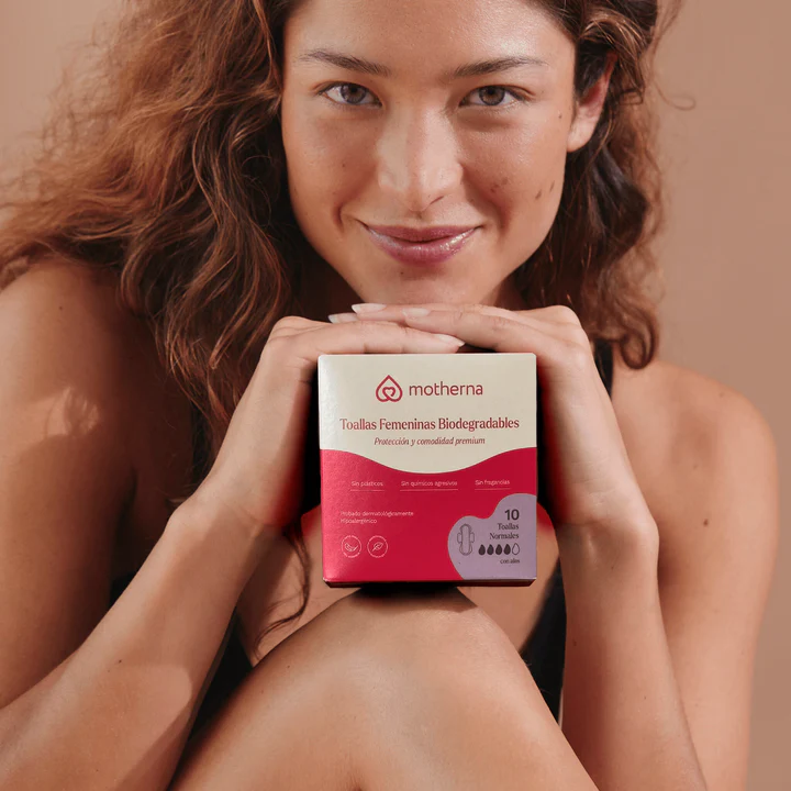 Toallas femeninas biodegradables Motherna Normal-6