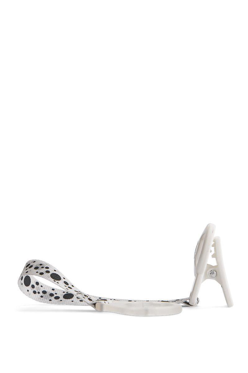Clip para chupetes Twistshake blanco-2