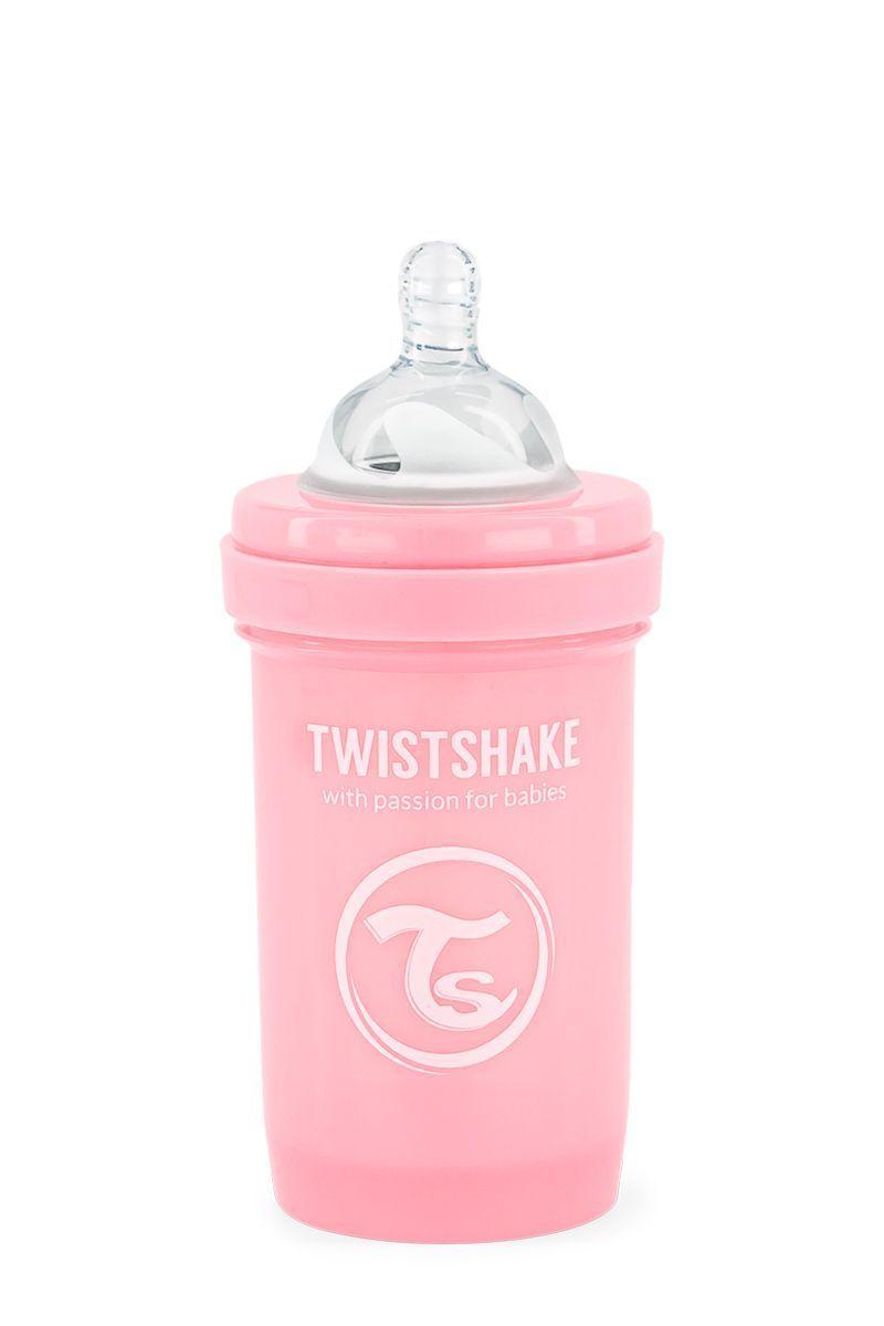 Mamadera Twistshake Anti-Cólico 180ml rosado-1