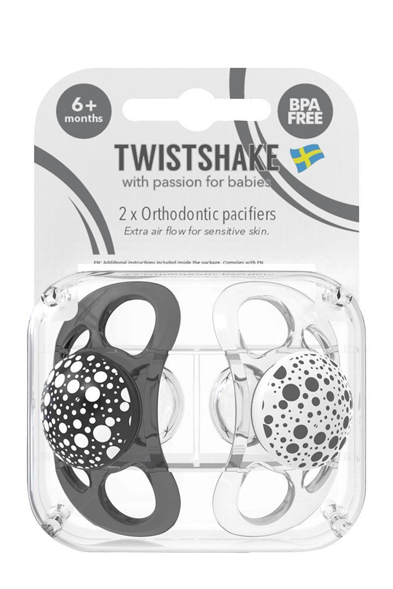 Chupetes Twistshake 6+m 2 uns-2