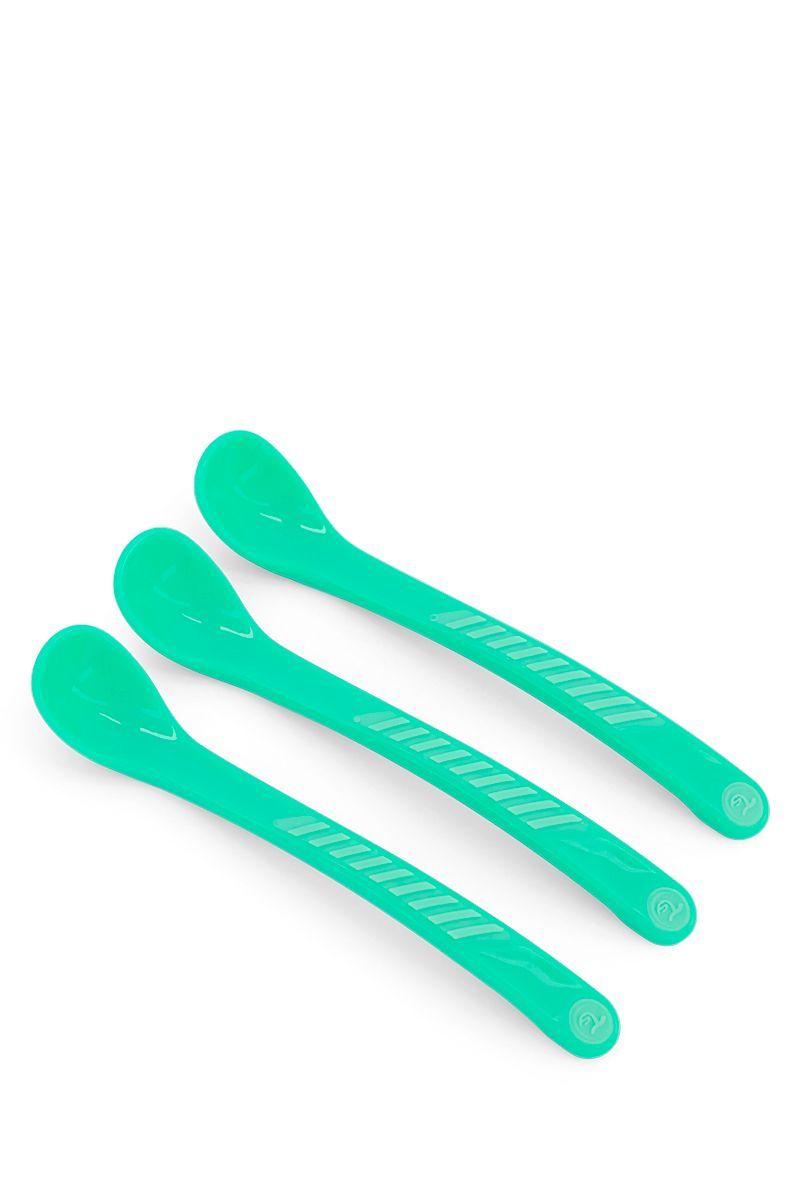 Cuchara de alimentación Twistshake 4+m 3 uns verde-1