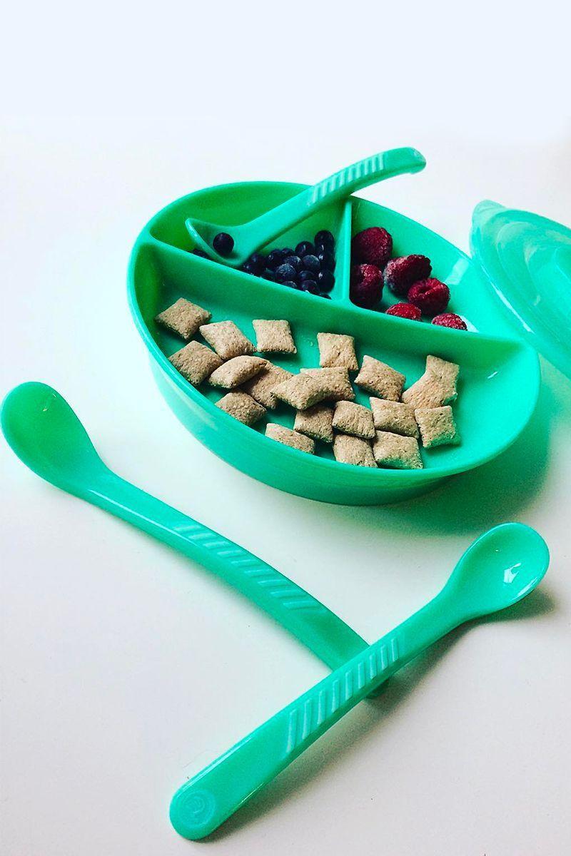 Cuchara de alimentación Twistshake 4+m 3 uns verde-3
