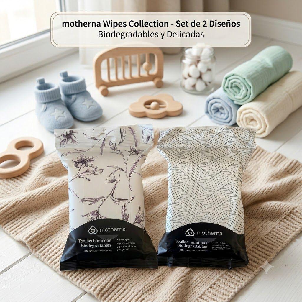 Toallitas Humeda Motherna, transportables, 480 uns, para bebes-4