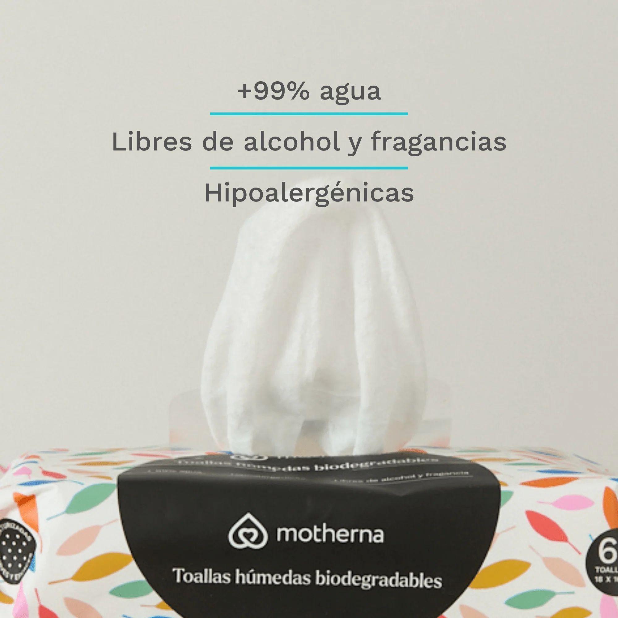 Toallitas húmedas Motherna 1.440 unidades, bebés y otros usos-2