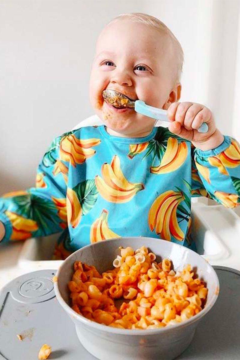 Babero manga larga banana Twistshake-2