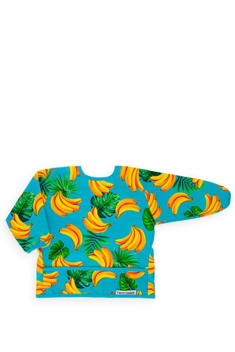 Babero manga larga banana Twistshake-1