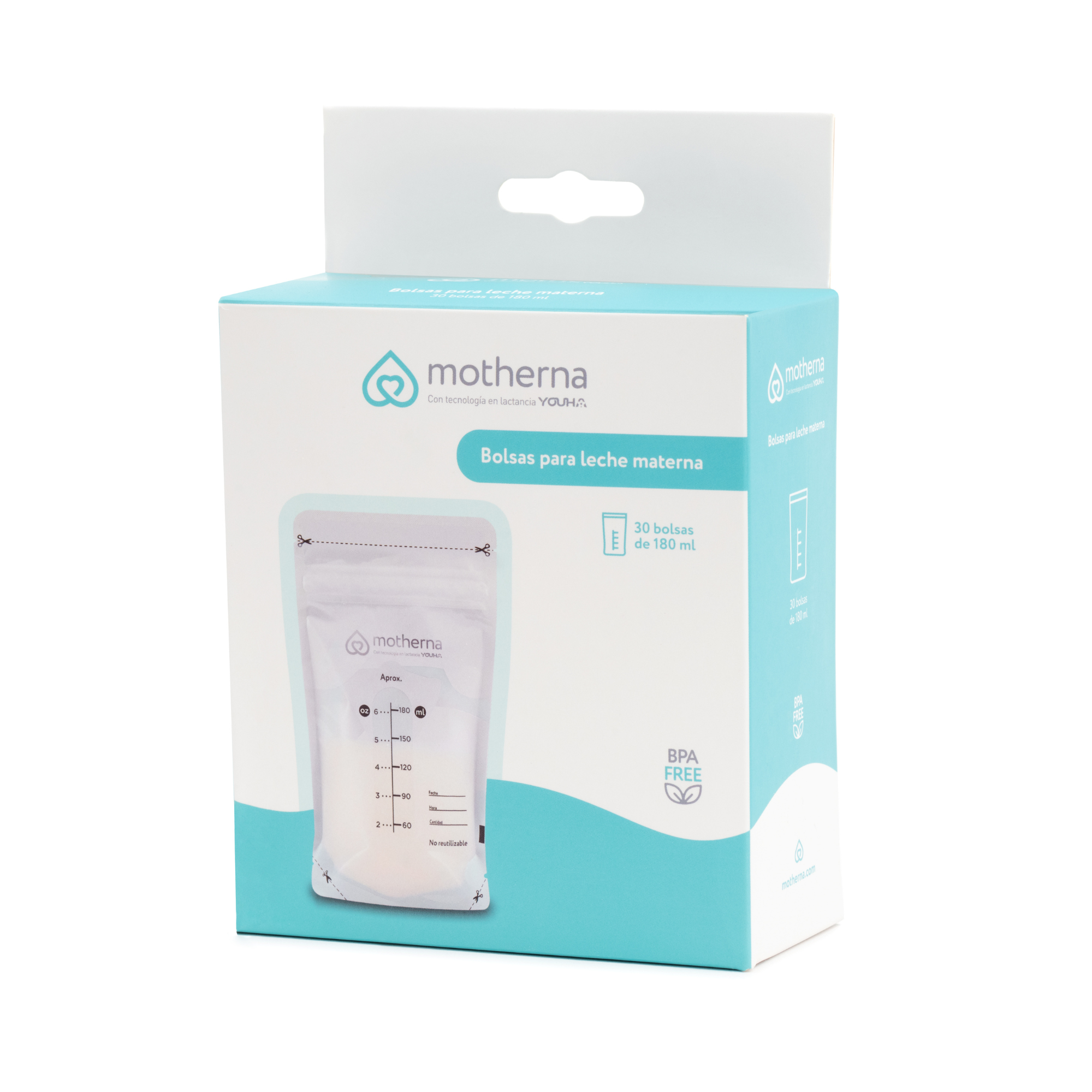 Bolsas para leche materna Motherna 30 uns-4