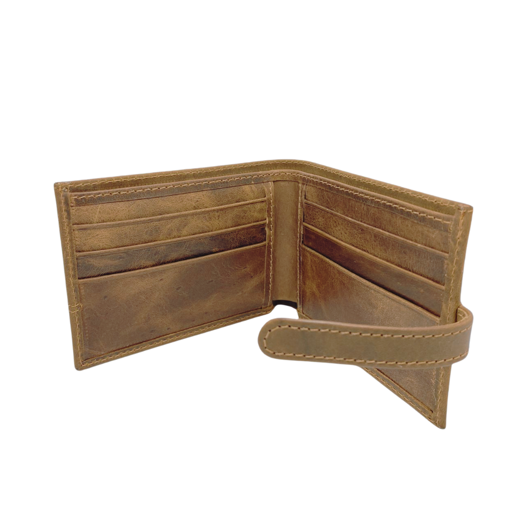Billetera de Cuero Premium con Tarjetero Removible - Hecha a Mano-3