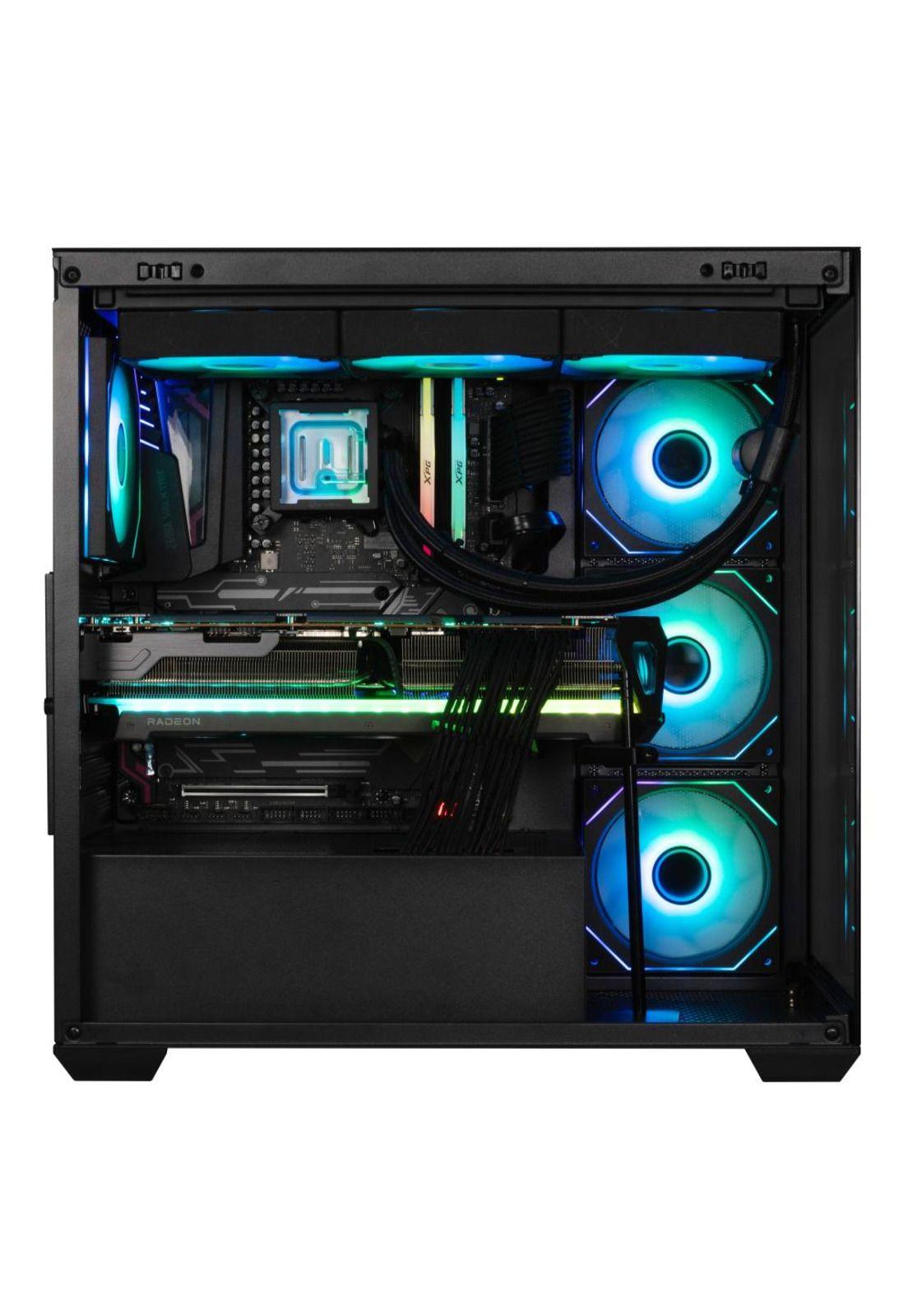 Gabinete BitFenix/ ​​Ceto ATX/ 4 Ventiladores/ Negro-2