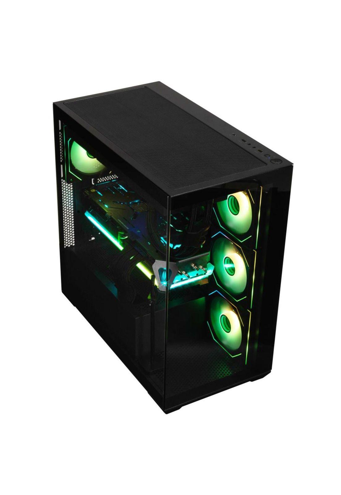 Gabinete BitFenix/ ​​Ceto ATX/ 4 Ventiladores/ Negro-4