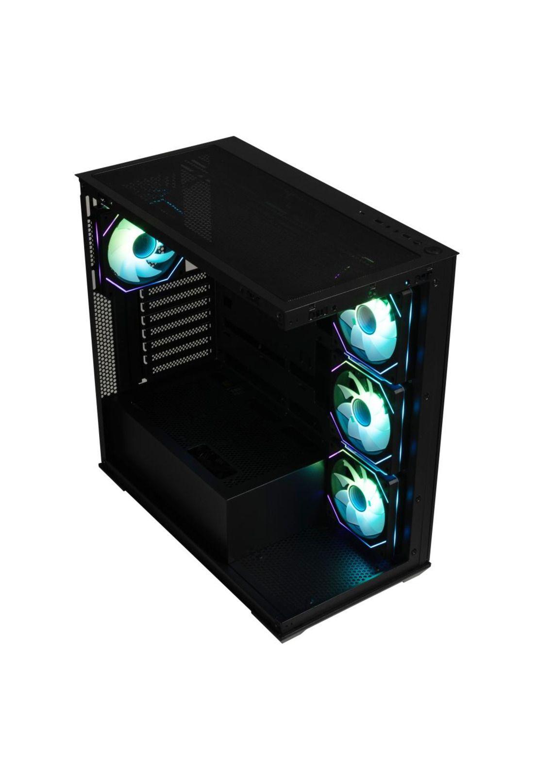 Gabinete BitFenix/ ​​Ceto ATX/ 4 Ventiladores/ Negro-8