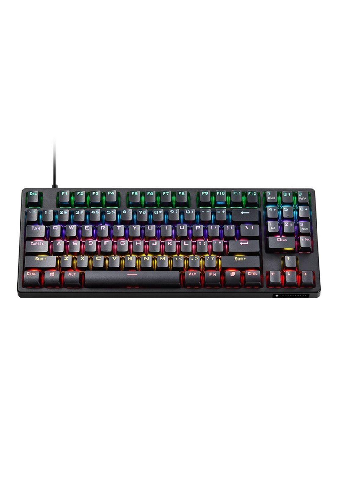 Teclado Gamer mecánico/Cable USB/ switch azul /KG3089 (caja abierta)-0
