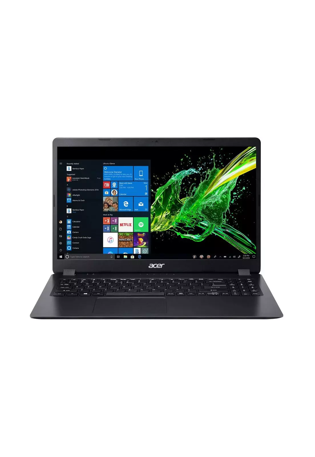 Notebook R7 3700U/ 8GB/ 256GB/ 15,6"/ W10H/ Aspire 3 (Reacondicionado)-0