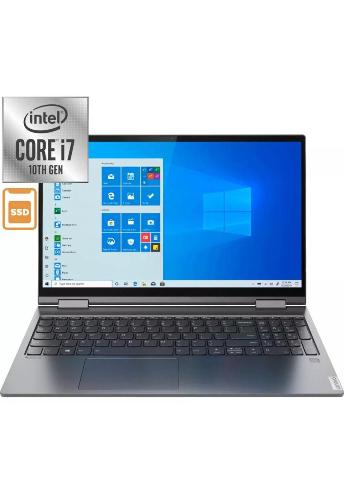 Notebook I7-10510U/8GB/512GB/15.6"/W10H/ Yoga C740-15IML-0