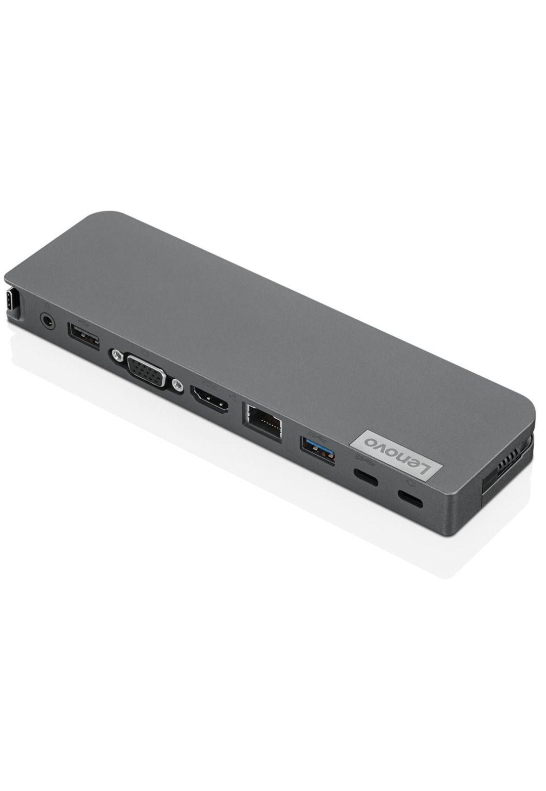 Mini Dock Lenovo/ USB-C Gris/ 40AU0065IT-1