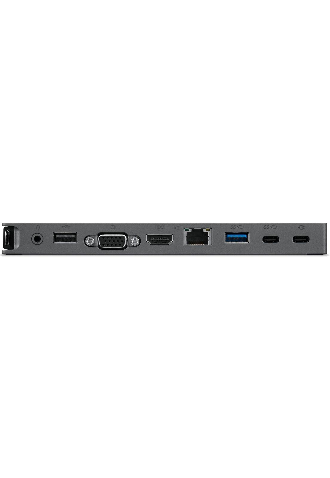 Mini Dock Lenovo/ USB-C Gris/ 40AU0065IT-2