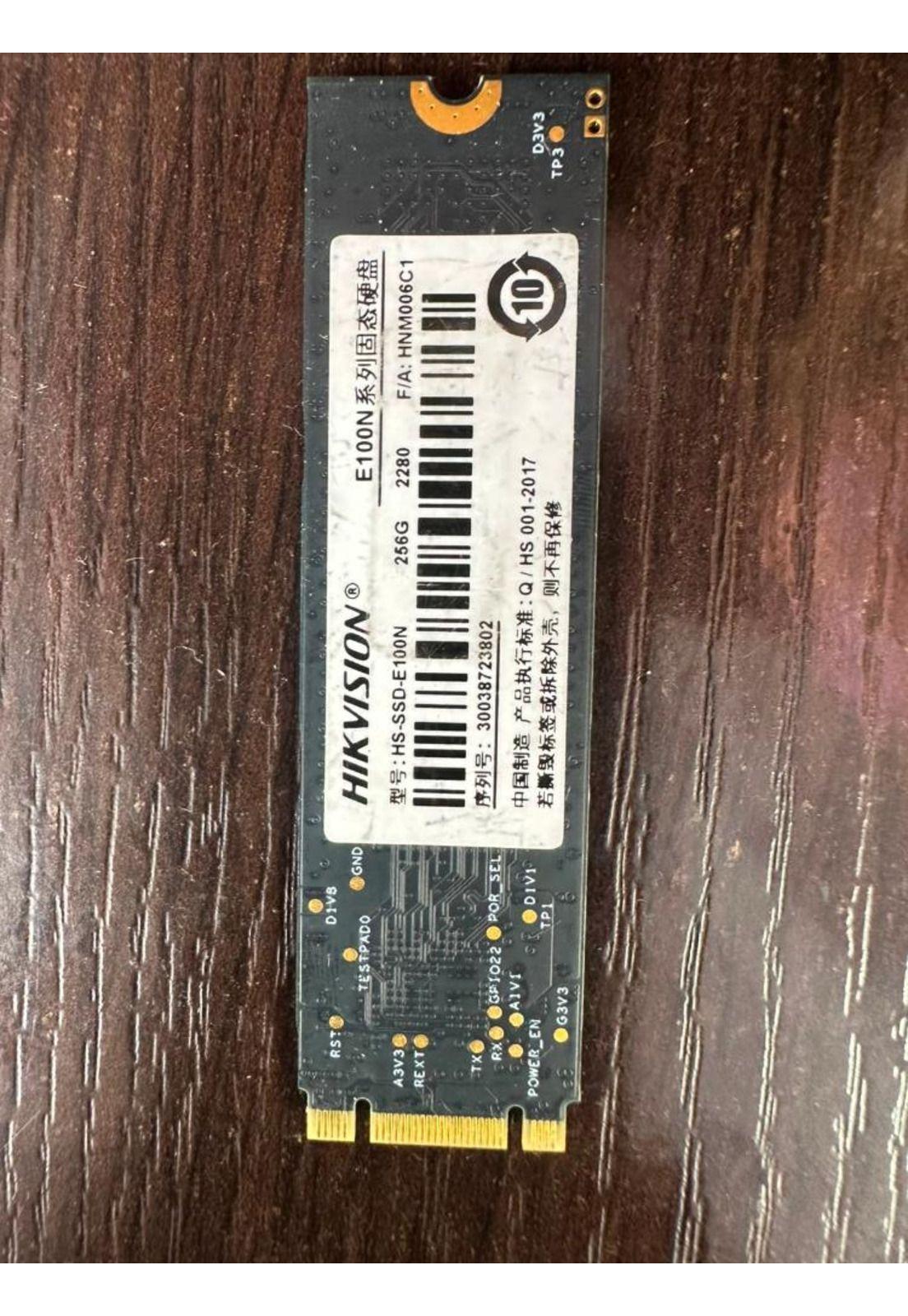 Disco Duro Sólido SSD M.2 2280 256GB Hikvision E100N SATA III (REACONDICIONADO)-0