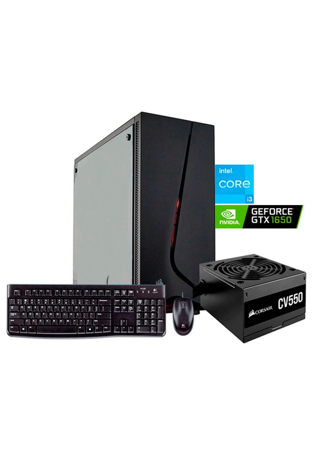 Desktop Gamer intel core i3 / 8GB/ 1TB SSD/ GTX 1650 4GB/ W10H-0