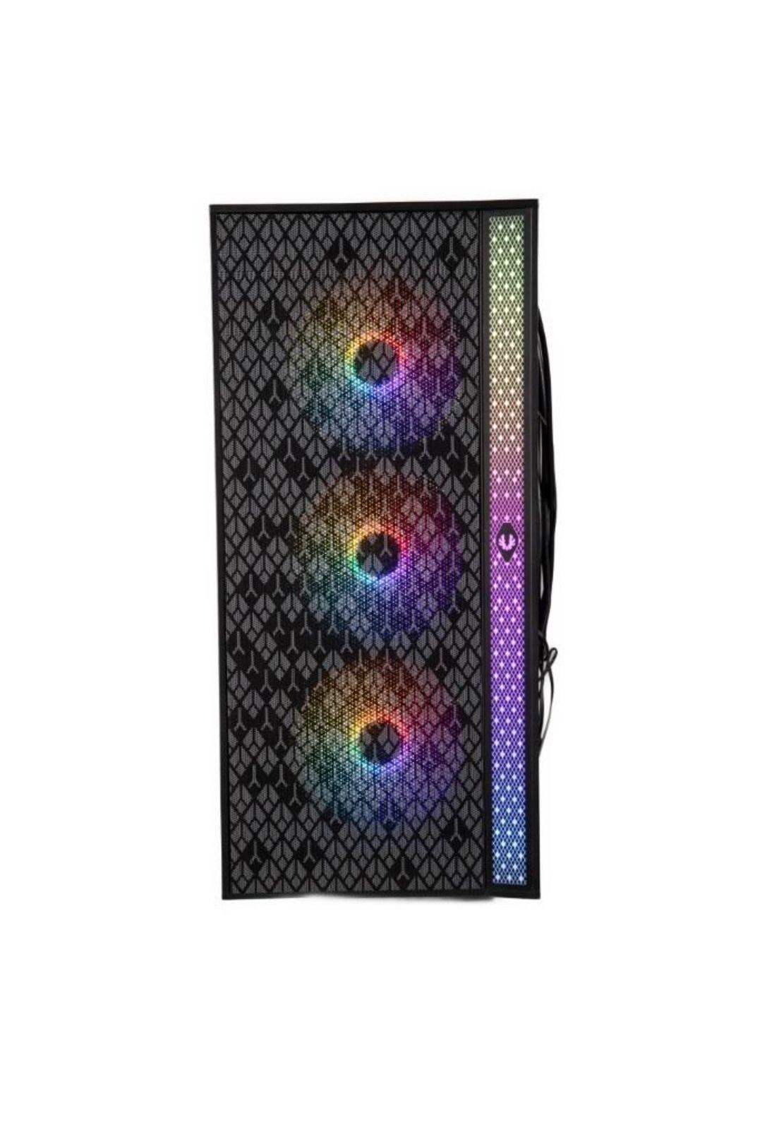 Gabinete BitFenix/ ​​Light ATX / 4 ventiladores / Negro-3