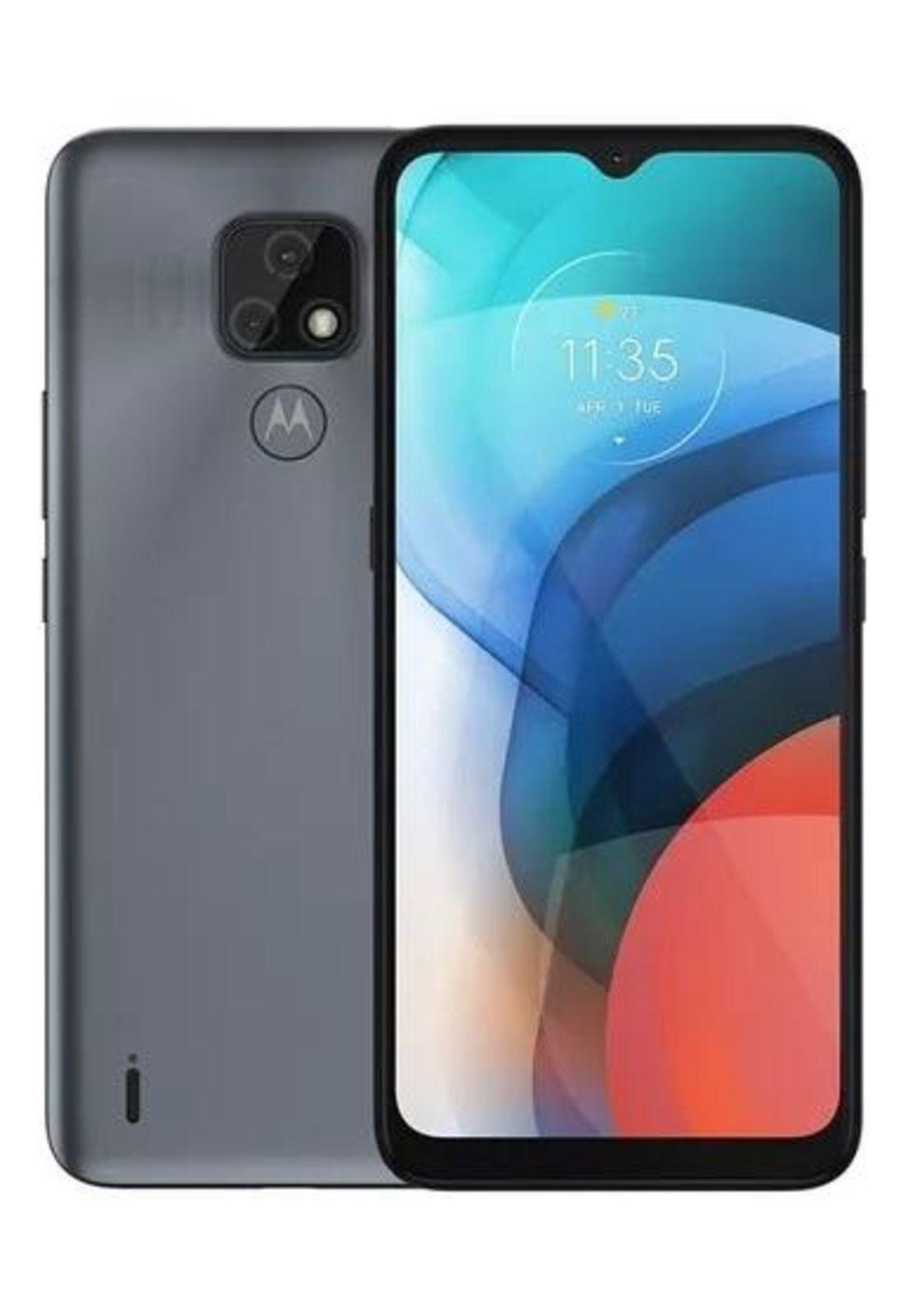 Celular Smartphone Moto E7/ 2GB/ 32 GB/ Gris mineral (Reacondicionado)-0