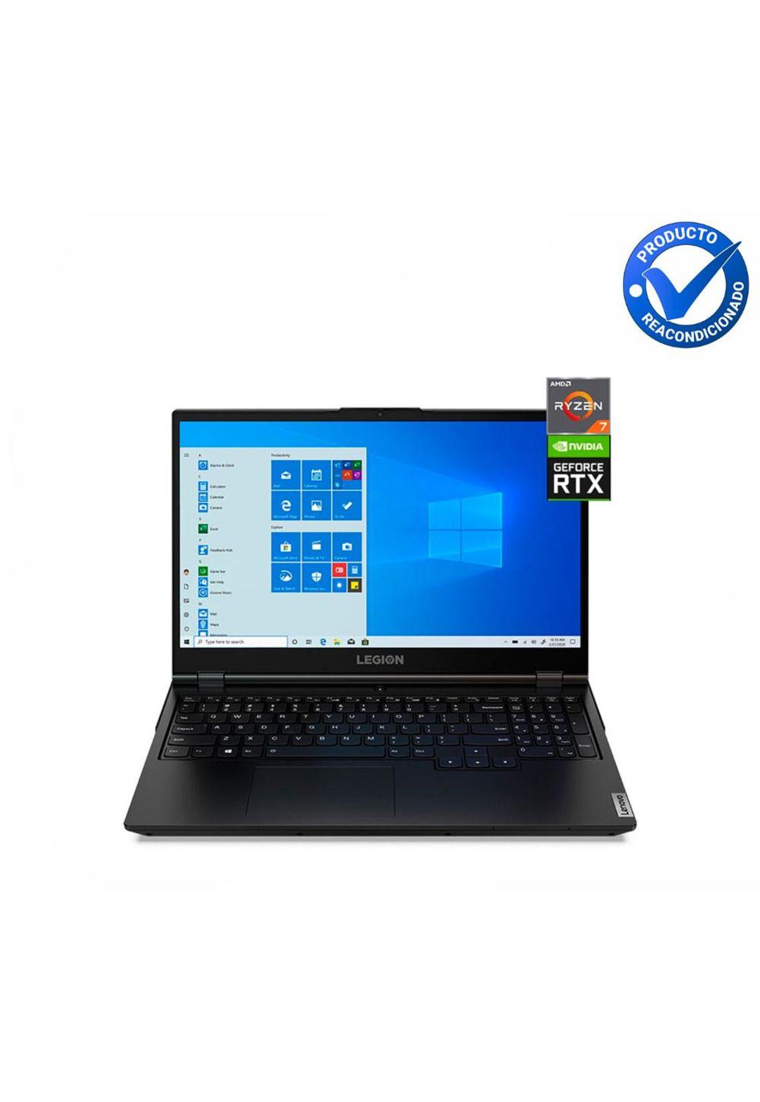Notebook R7 4800H/RTX 2060 6GB/16GB / 512GB/ 15.6"/ W10H/ Legion 5-0