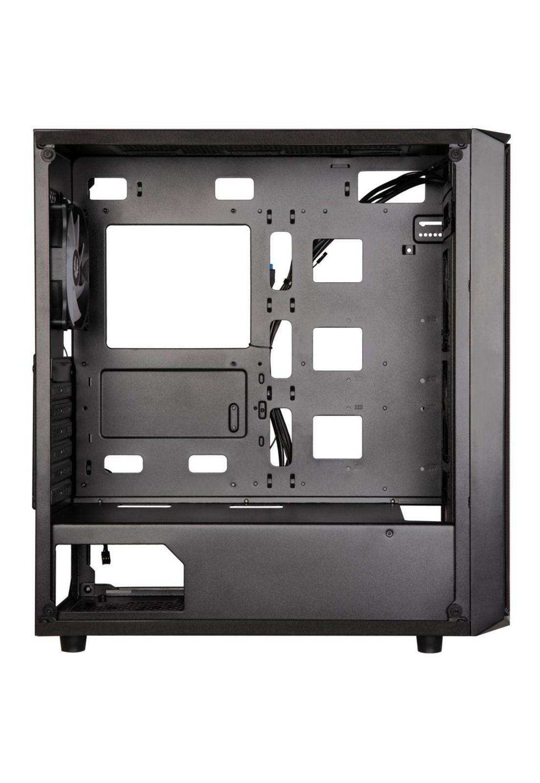 Gabinete BitFenix/ ​​Garen ATX/  4 ventiladores /Negro-6