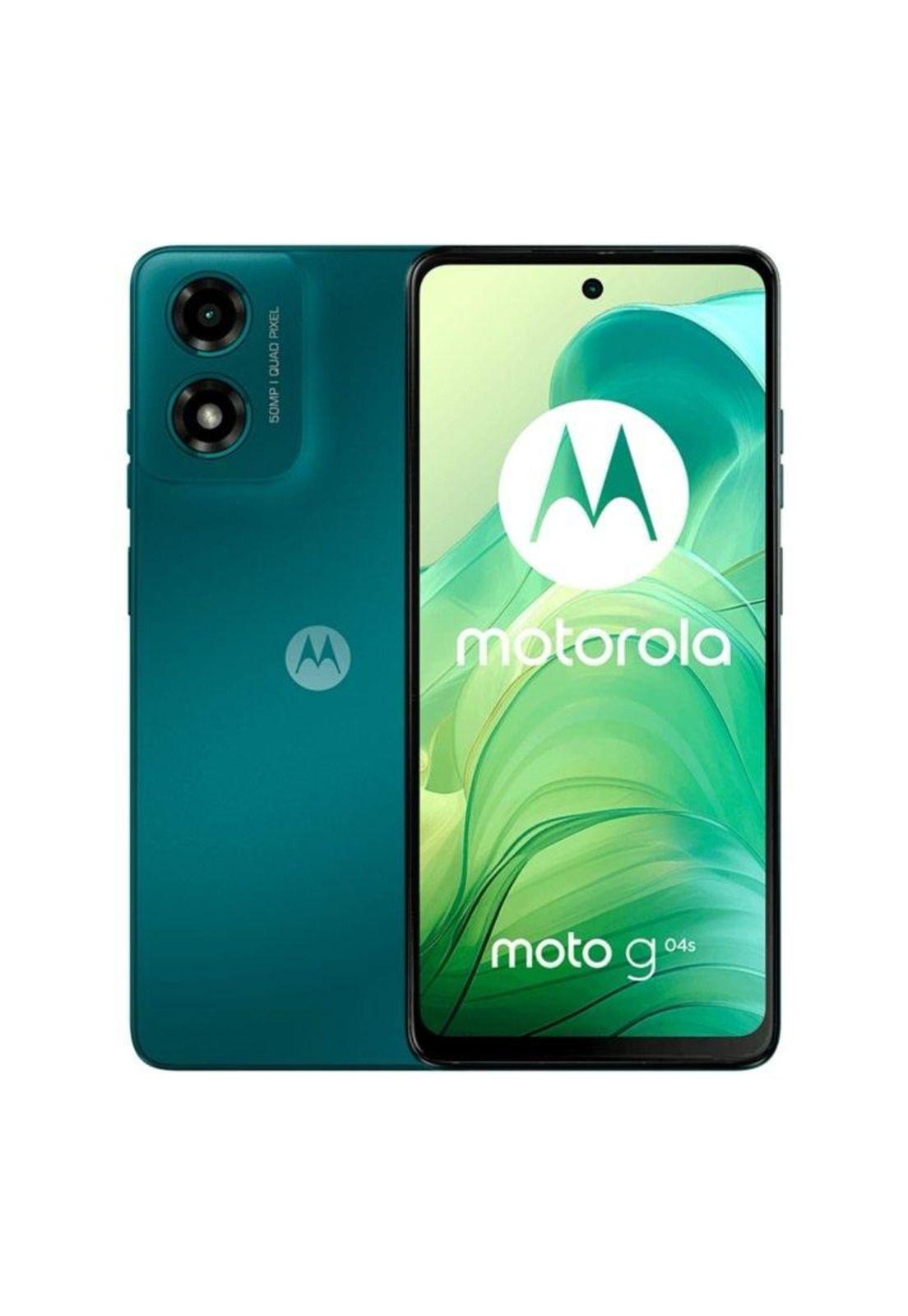 Celular Smartphone Motorola/ Moto G04S/ 4GB/128GB/ Verde Aurora(Reacondicionado)-0