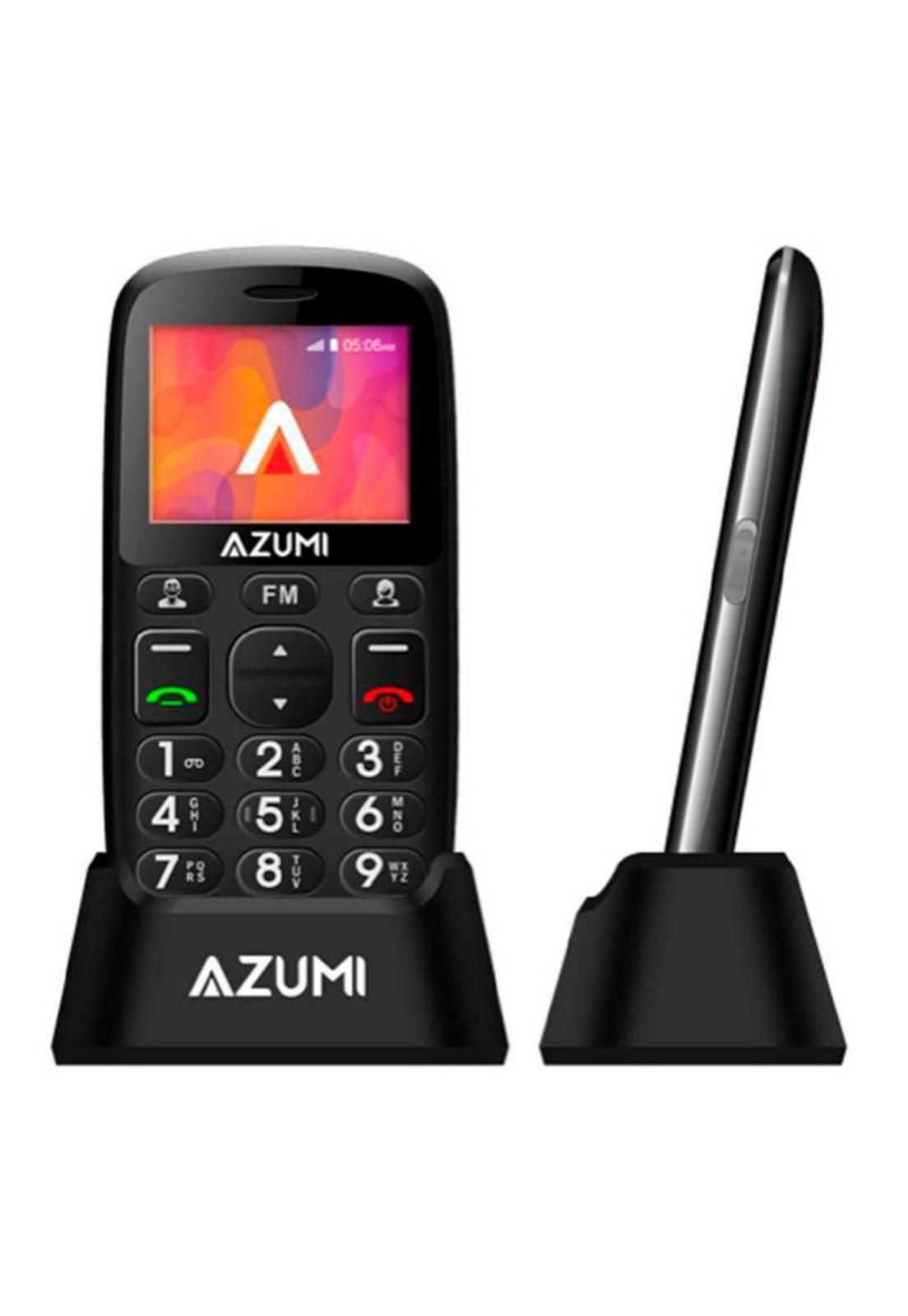 Celular Azumi SA 3 Negro /Single Core / RAM  64 GB /QVGA/128 Mb / Claro-0