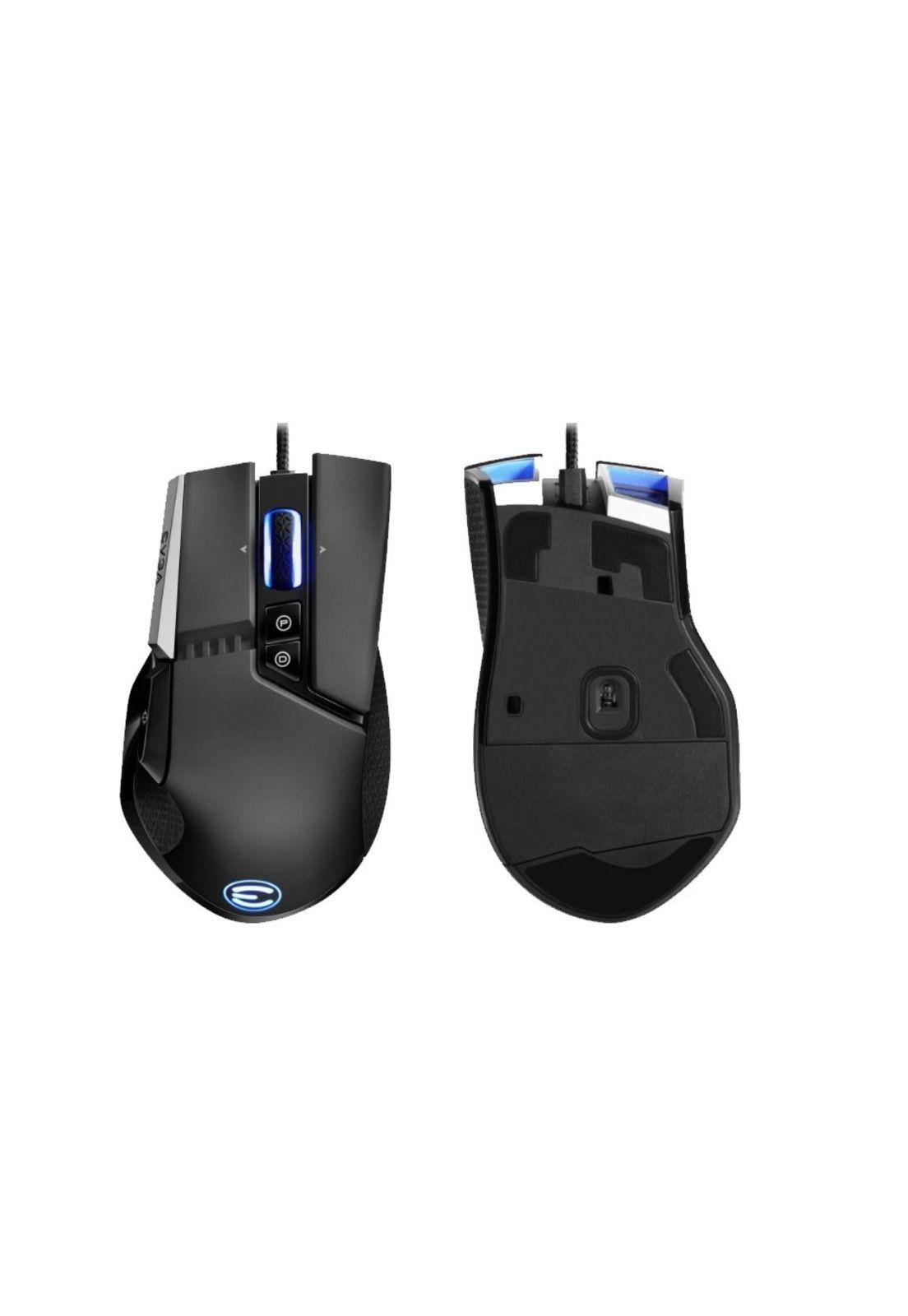 EVGA Mouse Alámbrico-X17 Black-1