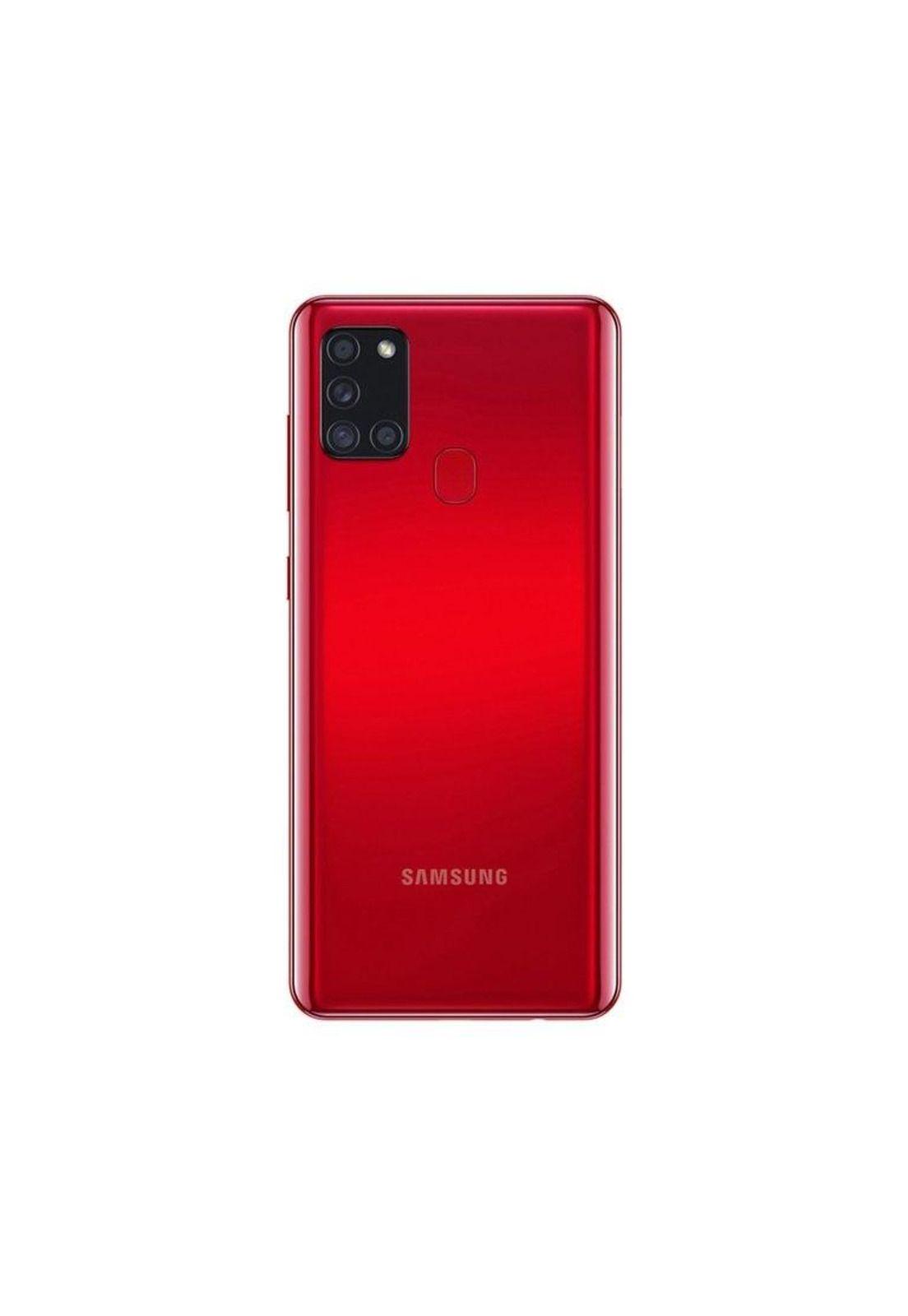 Celular Smartphone/ Samsung Galaxy A21S/ 4GB/ 128GB / Rojo (Reacondicionado)-1