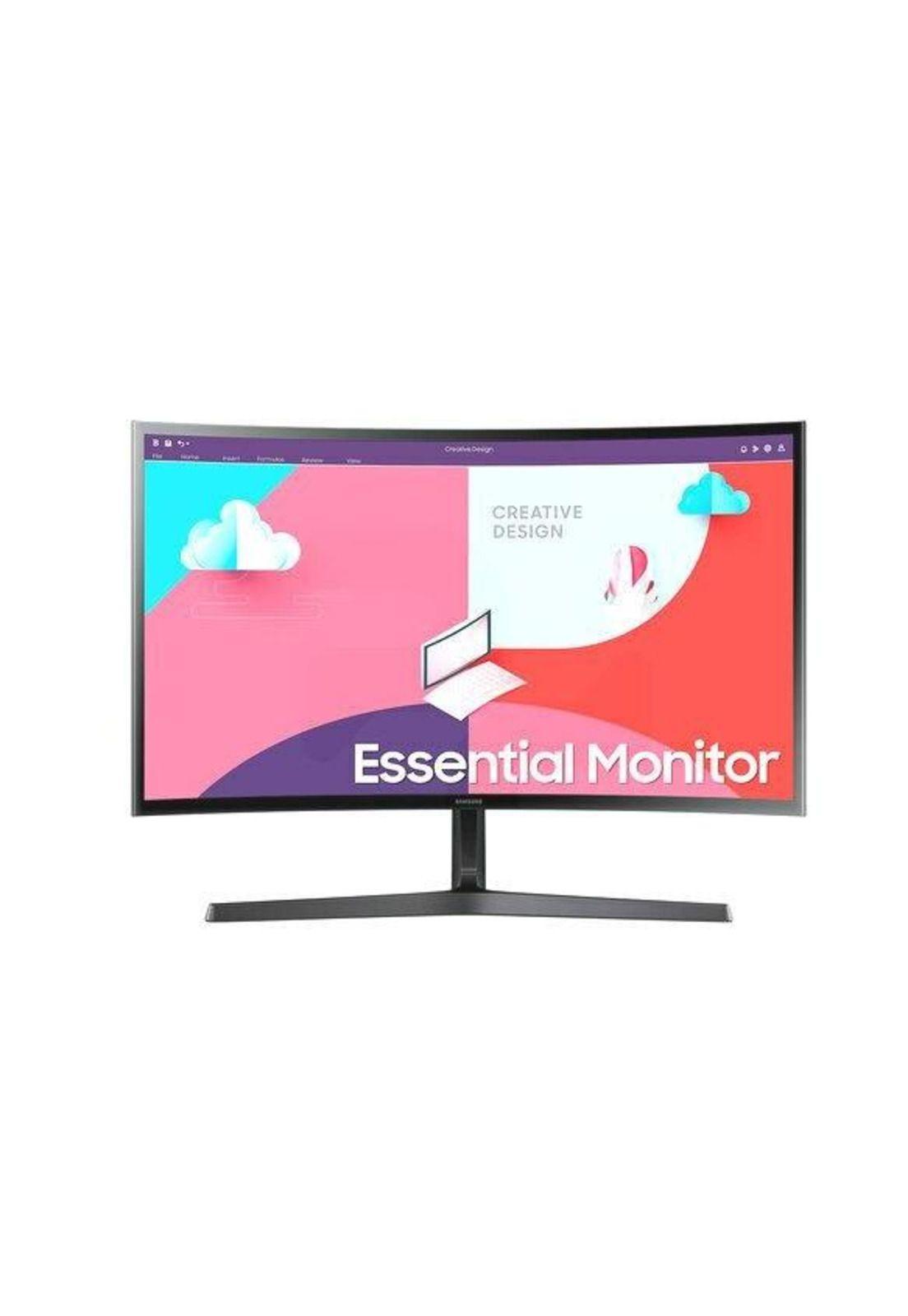 Monitor Essential 24"/  FHD/  75Hz/ 4ms/ Curvo/ S24C366EAL (Reacondicionado)-2