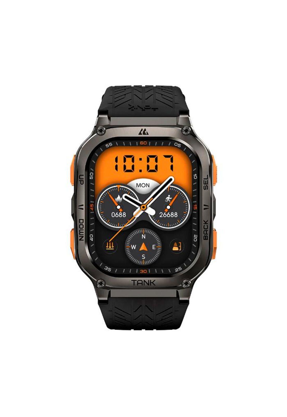 Smartwatch TANK M3 Ultra 1.96” AMOLED Negro-0