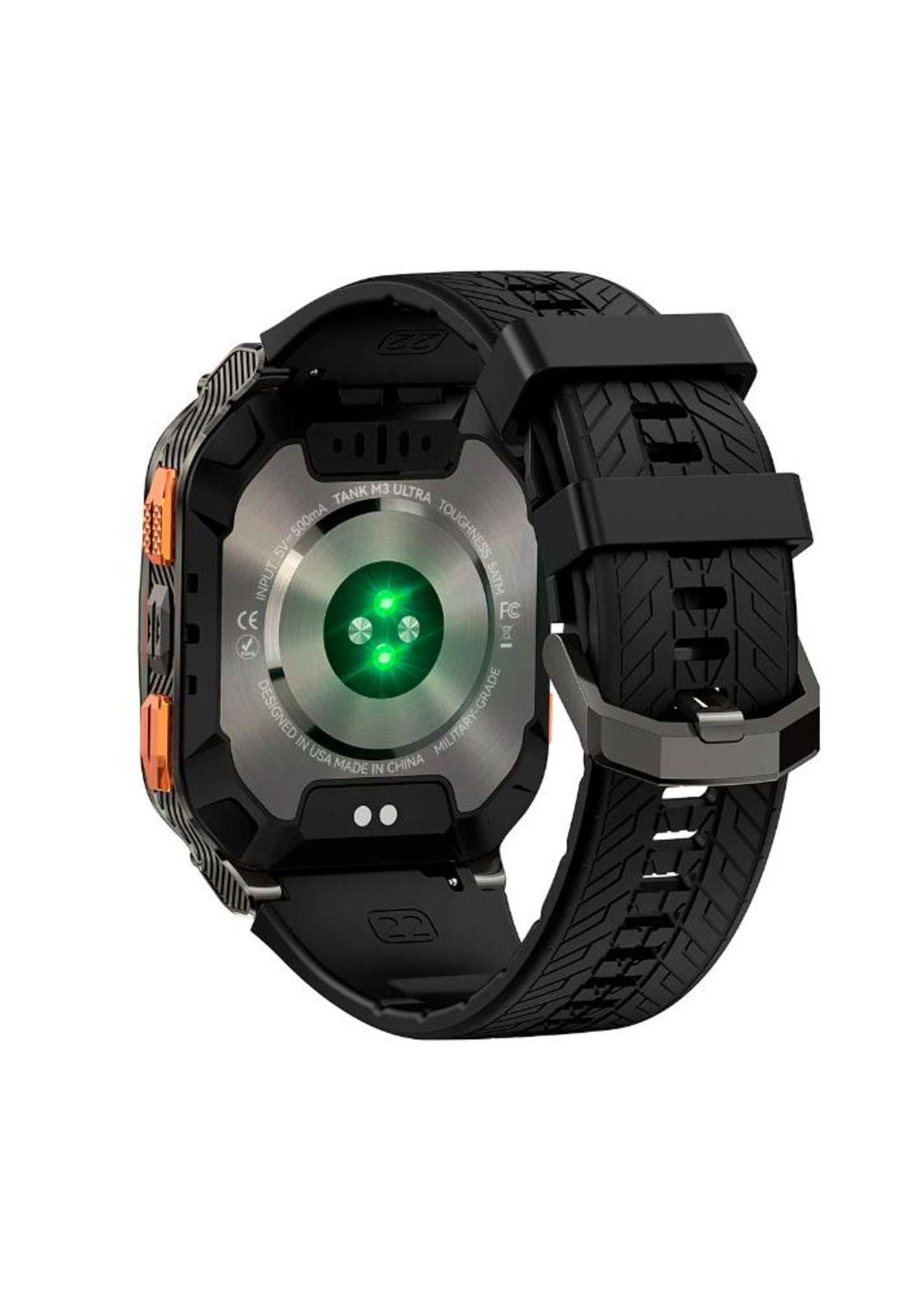Smartwatch TANK M3 Ultra 1.96” AMOLED Negro-3