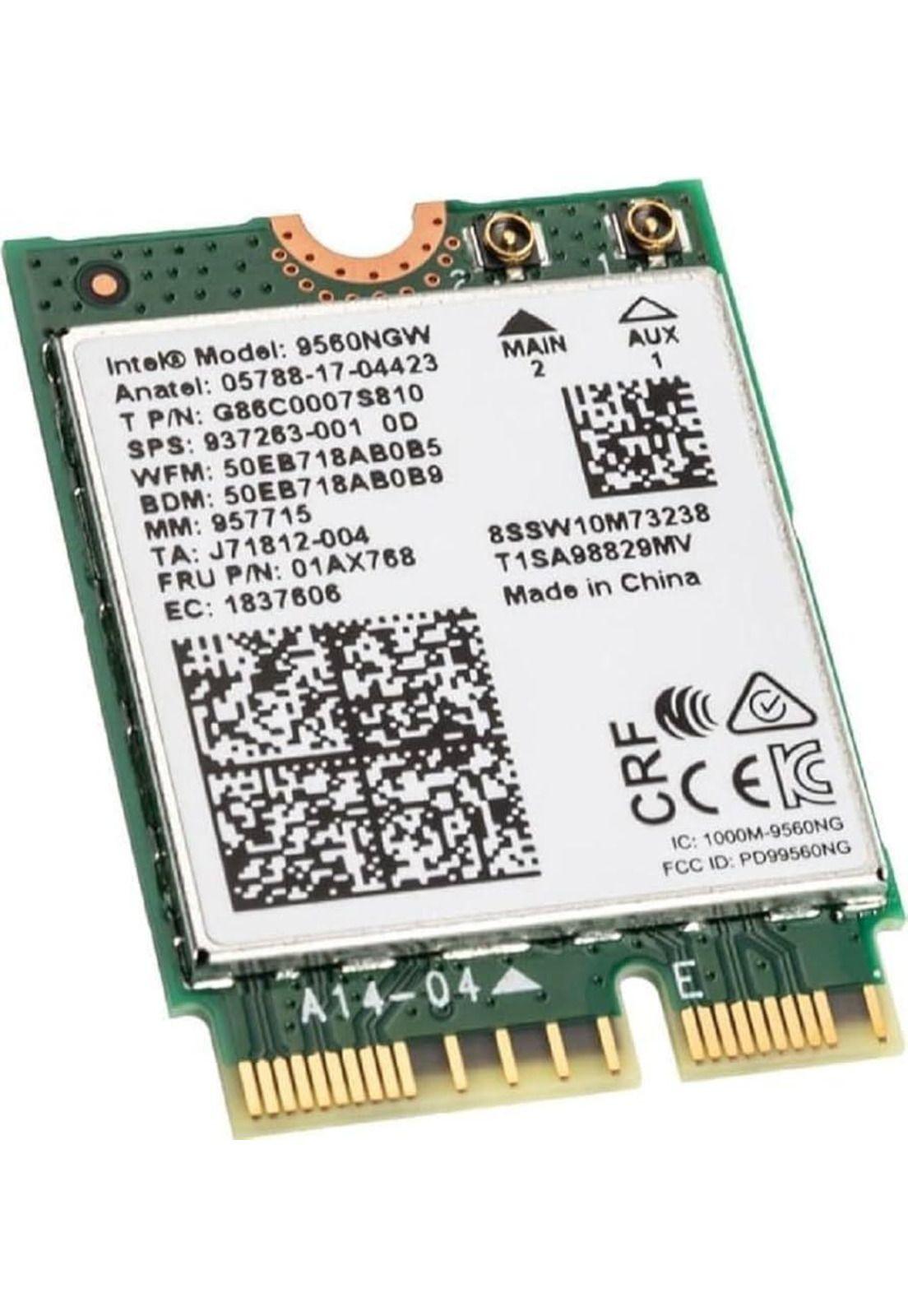 Tarjeta WLAN PCI-Express Bluetooth 5.1 WiFi Card G86C0007S810 No vPro (Reacondicionado)-0
