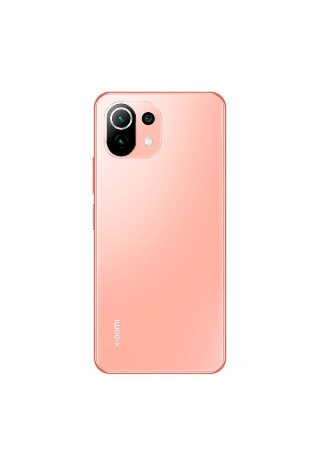 Celular Smartphone Xiaomi Mi 11 Lite/ 6GB/128GB Peach Pink (Reacondicionado)-1