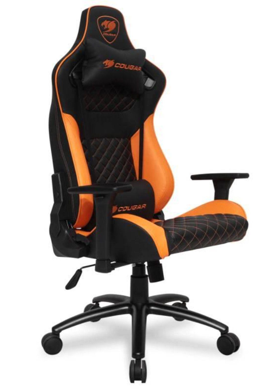 Silla Gamer Cougar Explore S Black/Orange-1