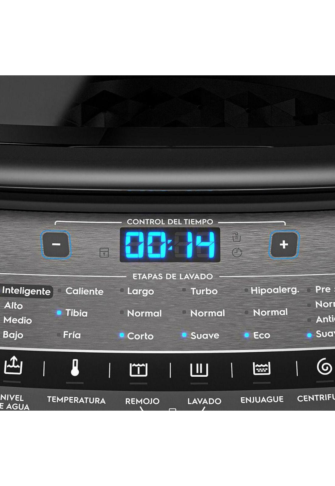 Lavadora 16kg carga superior/ Premium Care Pro 16/ Fensa/ Gris (Nuevo caja dañada)-4