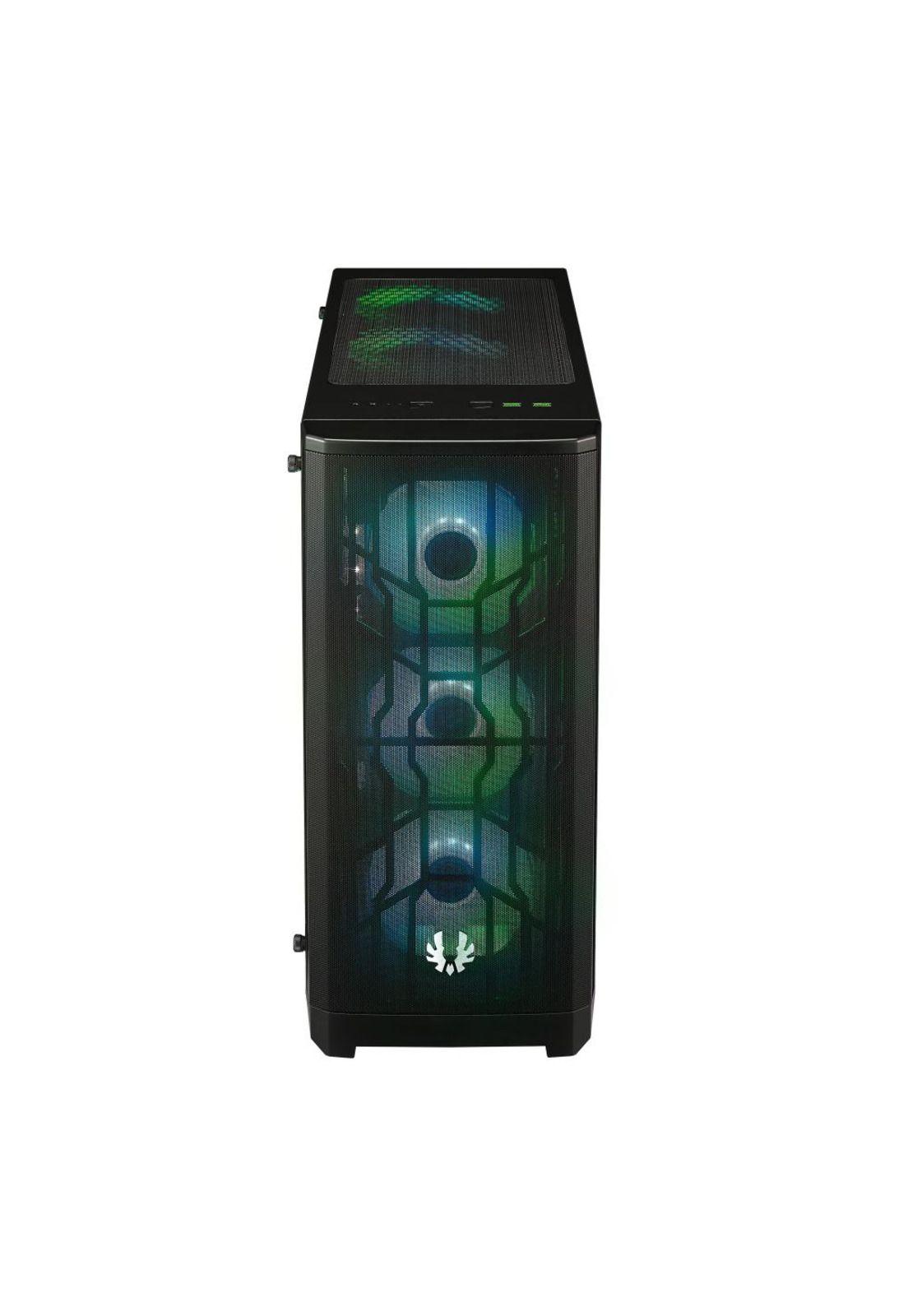 Gabinete BitFenix/ ​​Nova Mesh SE ATX/ 2 Ventiladores / Negro-2