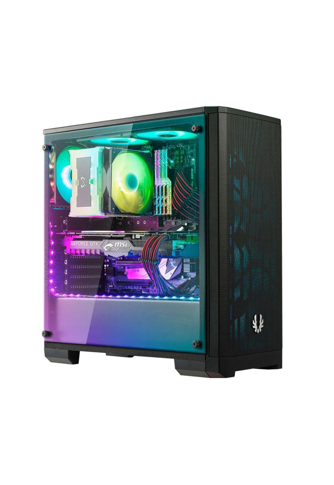Gabinete BitFenix/ ​​Nova Mesh SE ATX/ 2 Ventiladores / Negro-4